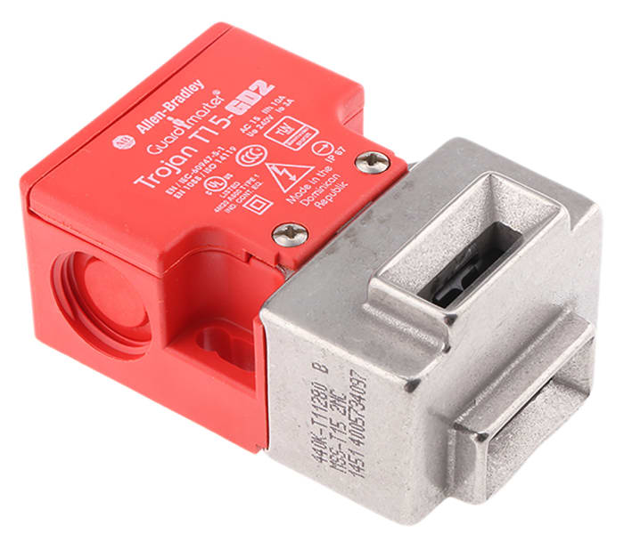 Allen Bradley Guardmaster 440K Safety Interlock Switch, 2NC, Keyed , Glass Filled PBT