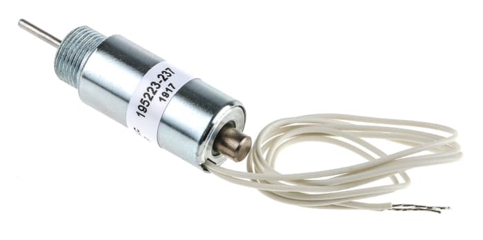 Saia-Burgess Linear Solenoid, 24 V dc, 12N