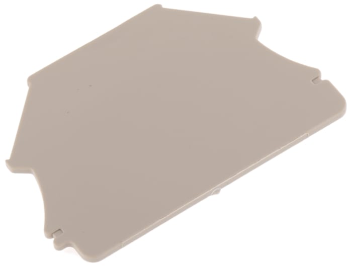 Weidmuller W Series End Cover for Use with DIN Rail Terminal Blocks