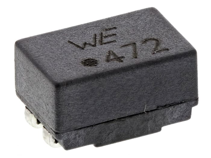 Wurth, WE-SL2 SMD Common Mode Line Filter with a Ferrite Core, 4.7 mH ±50% Dual 500mA Idc