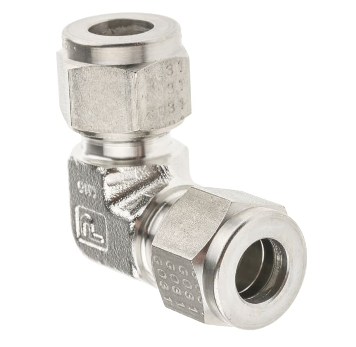 EEM10316 Parker Parker Stainless Steel Pipe Fitting, 90° Elbow 432