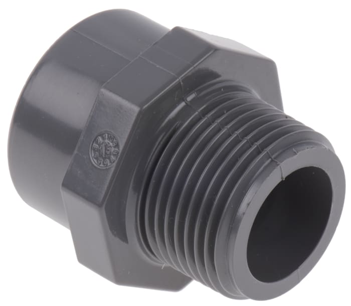 721200107 Georg Fischer, Georg Fischer 90° Equal Tee PVC Pipe Fitting,  25mm, 279-0727