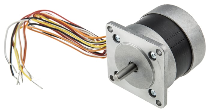 McLennan Servo Supplies Unipolar Hybrid Stepper Motor 1.8°, 0.52Nm, 2 A, 8 Wires