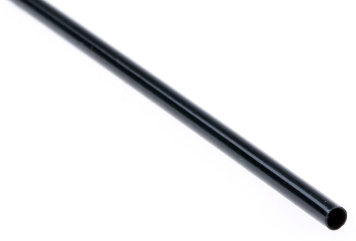 Gaine thermorétractable TE Connectivity, Diam. 1.6mm, Long. 1.2m, Rétreint 2:1, Noir