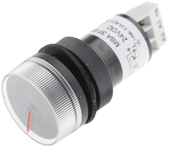 Crouzet Panel Mount Timer Relay, 24V dc, 0.1 → 1s, 1-Function