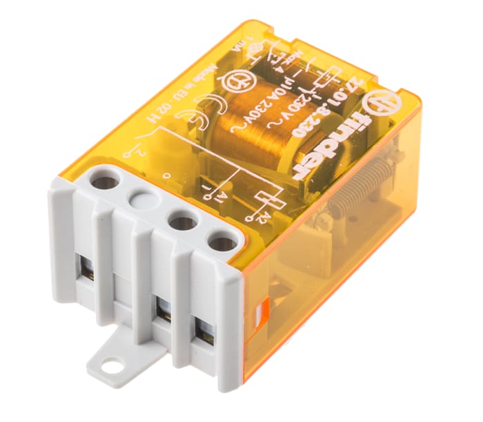 Finder Finder PCB Mount Power Relay, 24V Ac Coil, 8A , 46% OFF