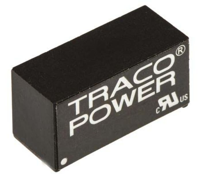 TRACOPOWER TMR 2 DC-DC Converter, 5V dc/ 400mA Output, 9 → 18 V dc Input, 2W, Through Hole, +85°C Max Temp -40°C
