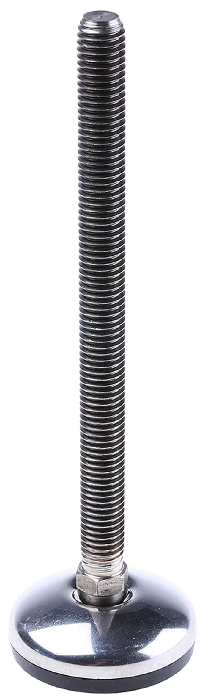 Nu-Tech Engineering M12 Stainless Steel Adjustable Foot, 350kg Static Load Capacity 3.5° Tilt Angle