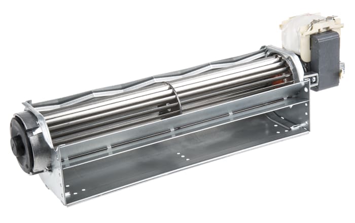 Ventilador centrífugo ebm-papst de 79 x 331 x 71mm, alim 230 V ac, caudal 190m³/h, 2300rpm
