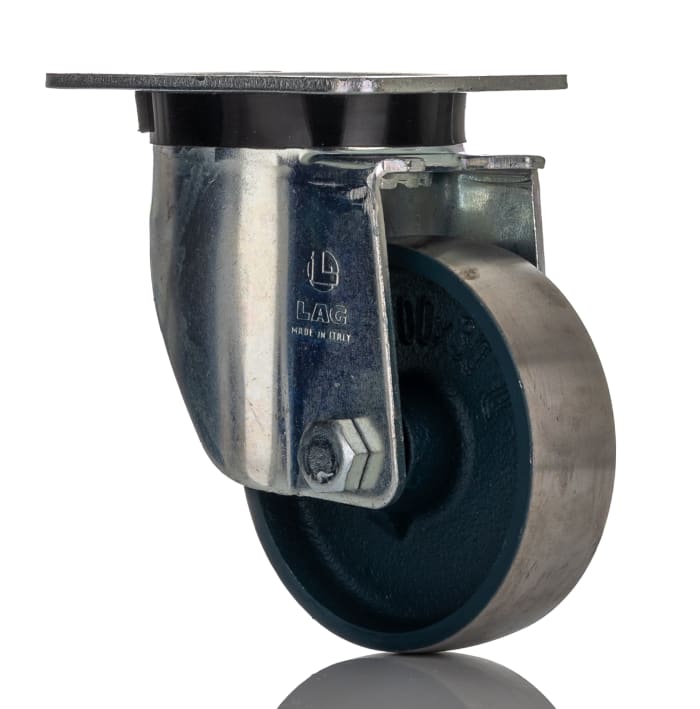 LAG Swivel Castor Wheel, 450kg Capacity, 100mm Wheel