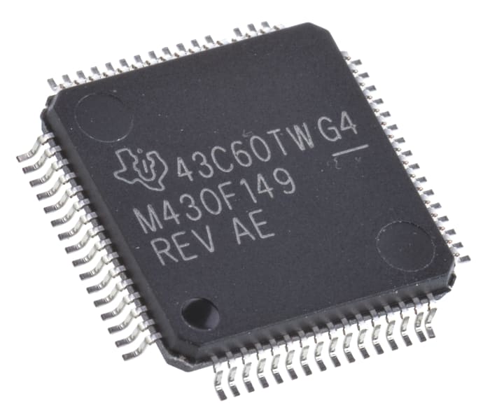 MSP430F149IPM Texas Instruments | Texas Instruments MSP430F149IPM, 16 ...
