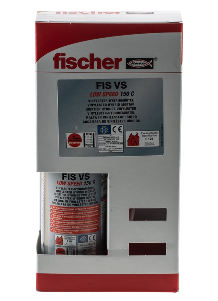 Mortier injectable au pistolet Fischer Fixings