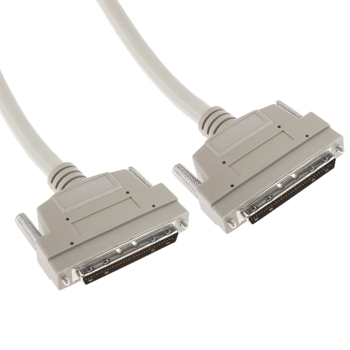 RS PRO Male SCSI-3 to Male SCSI-3  Cable 1m