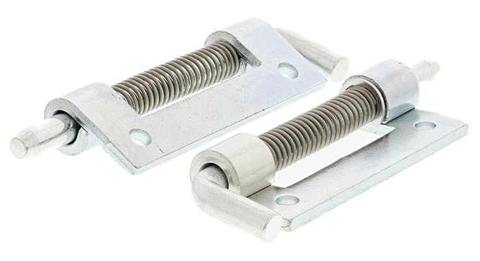 Pinet Çinko Kaplamalı Çelik Gizli, Yaylı İşlem Menteşe Sol Cıvata Bağlantılı, 82mm x 2,8mm x 18,2mm