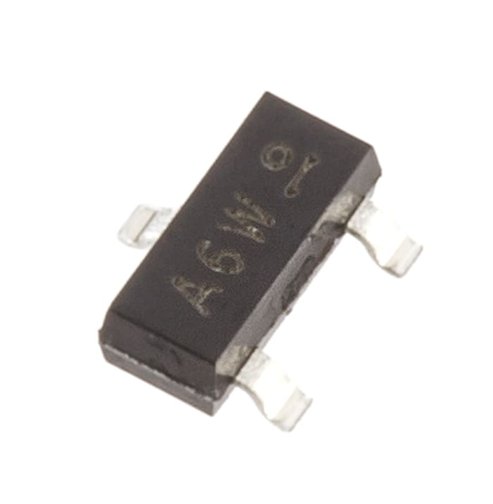 Nexperia 85V 215mA, Silicon Junction Diode, 3-Pin SOT-23 BAS16,215