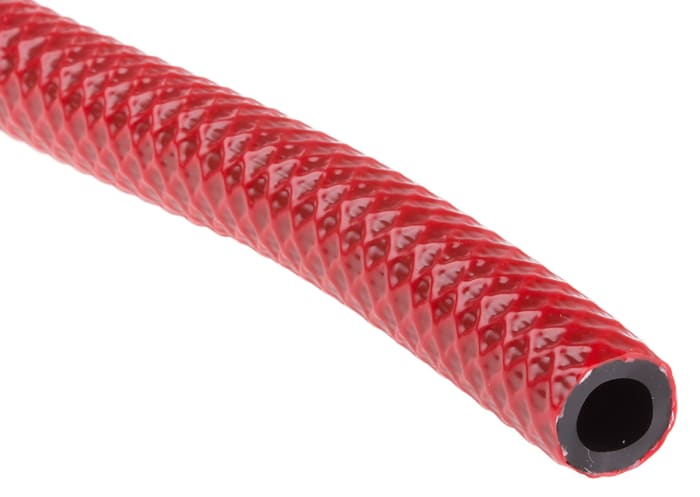 RS PRO PVC, Hose Pipe, 8mm ID, 12.5mm OD, Red, 30m