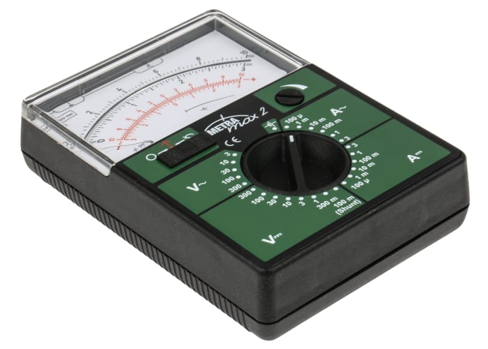 METRAMAX2 GOSSEN METRAWATT - Multimètre analogique, analogue; VAC:  0÷3V,10V,30V,100V,300V; GM-M102A