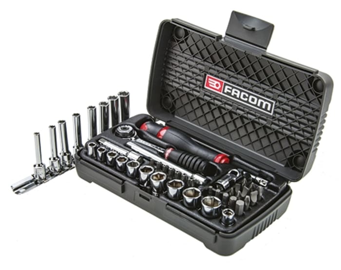 Facom 37 Piece Mechanics Tool Kit with Case