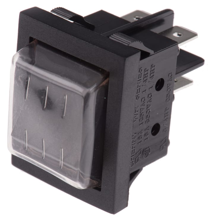 ZF DPST, Latching Rocker Switch Panel Mount