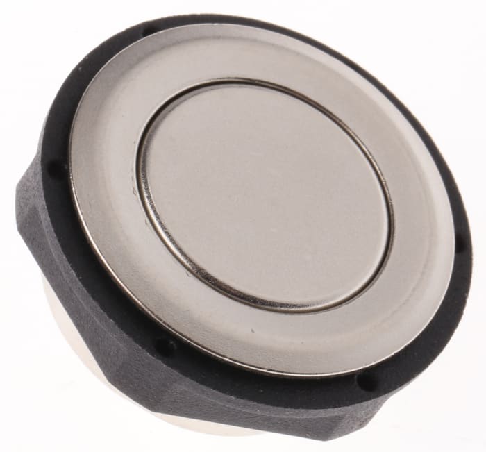 Schurter MCS 19 Series Push Button Switch, Momentary, Panel Mount, 19mm Cutout, SPST, 48V dc