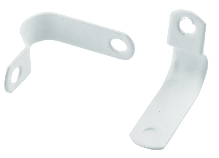 White AP8 FP200 Gold(R) cable clip