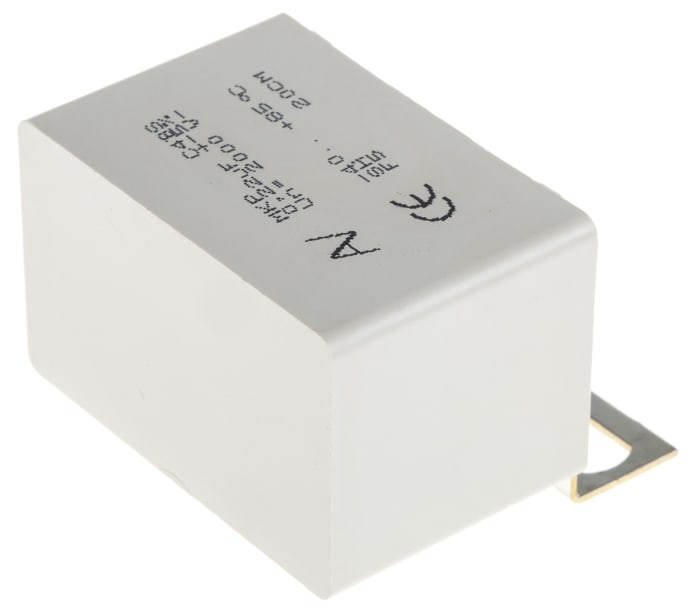 KEMET C4BS Polypropylene Capacitor PP, 2 kV dc, 700 V ac, ±5%, 220nF, Solder Lug