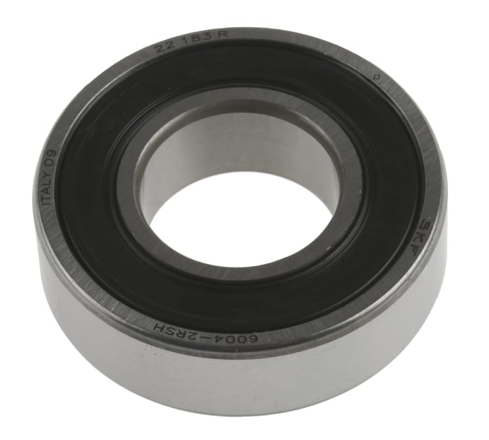 SKF 6004-2RSH Single Row Deep Groove Ball Bearing- Both Sides Sealed 20mm I.D, 42mm O.D