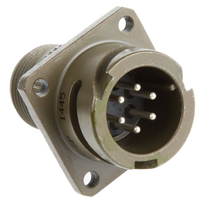 97B3100A14S6P Amphenol Limited Amphenol Limited, 97B 6 Way Wall