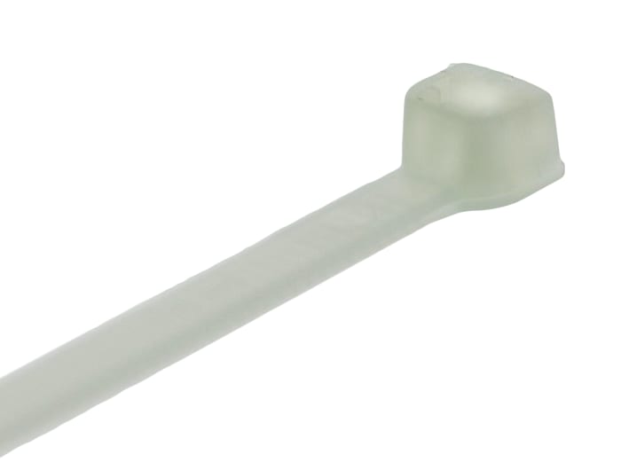 Serre-câbles Thomas &amp; Betts Ty-Fast, 141mm x 3,6 mm, Vert, en Nylon 66, x 100