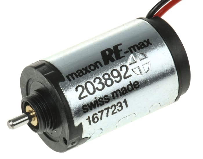 Maxon 203892, Двигатель постоянного тока, 11200 об/мин, 1,2 Вт 10 В пост. тока