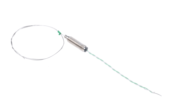 RS PRO Type K Mineral Insulated Thermocouple 500mm Length, 0.5mm Diameter → +750°C