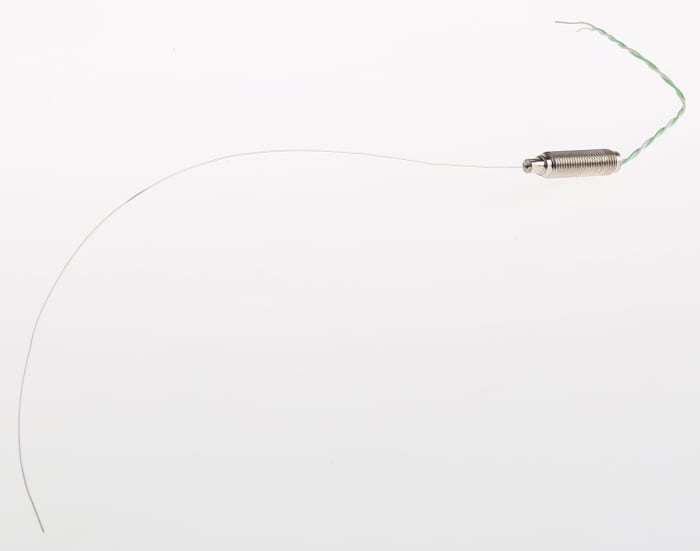 RS PRO Type K Mineral Insulated Thermocouple 250mm Length, 0.5mm Diameter → +750°C