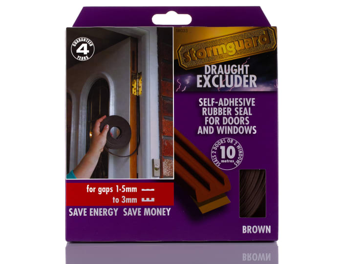 RS PRO Brown Ethylene Propylene Diene Monomer Edging Strip, 10 m