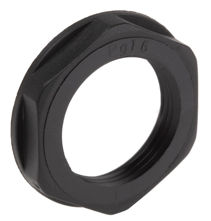 Écrou de presse étoupe Lapp, PG16, Noir, PA avec fibre de verre IP68