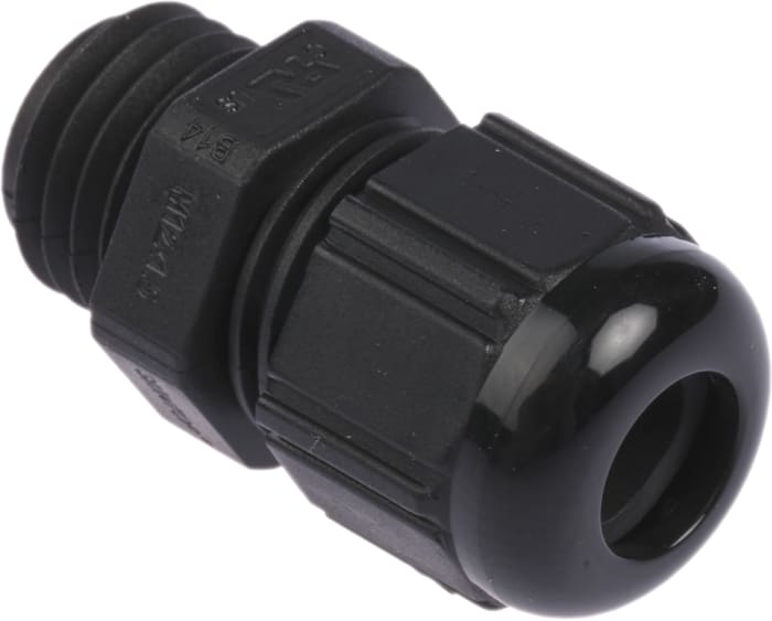 Lapp SKINTOP Series Black Polyamide Cable Gland, M12 Thread, 3.5mm min., 7mm max., IP66, IP68, IP69K
