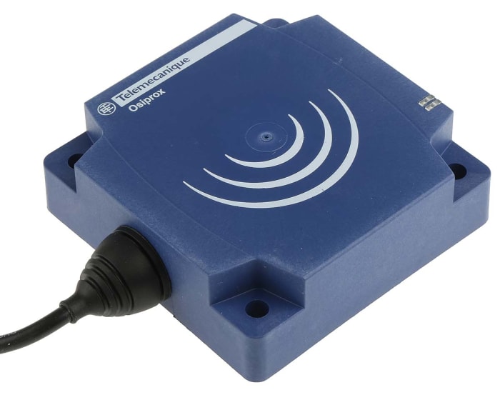 Telemecanique Sensors Inductive Block Proximity Sensor, 60 mm Detection, PNP NO, 12 → 24 V dc