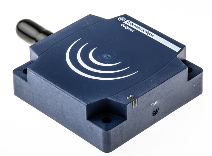 Telemecanique Sensors Inductive Block Proximity Sensor, 60 mm Detection, PNP NO, 12 → 24 V dc