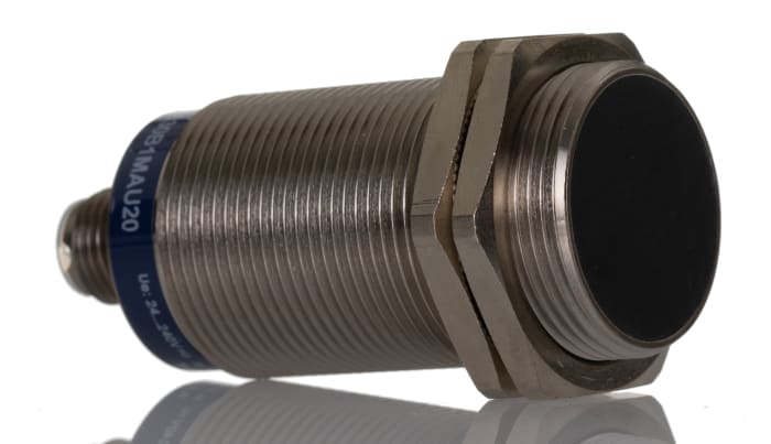 Telemecanique Sensors Inductive Threaded Barrel Proximity Sensor, M30, 15 mm Detection, 2-Wire NO, 20 → 264 V