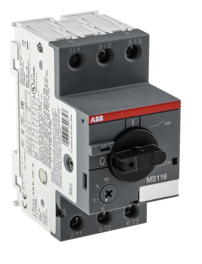 1SAM250000R1011 MS11616 ABB ABB 16 A Motor Protection Circuit