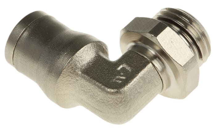 3699 08 13 Legris, Legris LF3600 Series Elbow Threaded Adaptor, G 1/4 Male  to Push In 8 mm, Threaded-to-Tube Connection Style, 445-4603