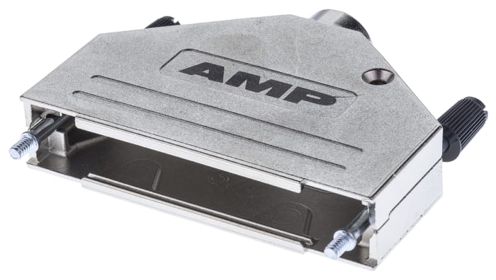 TE Connectivity ADK Series Zinc D Sub Backshell, 37 Way, Strain Relief