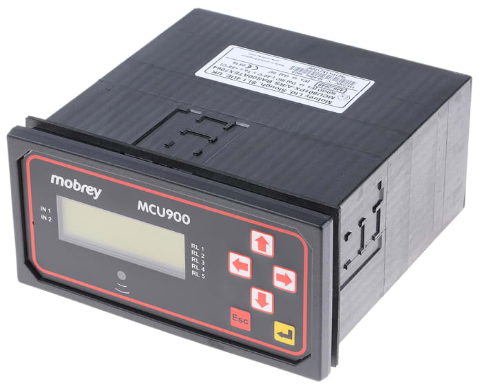 Mobrey MCU Series Level Controller - Panel Mount, 15 → 30 V dc, 198 → 254 V ac, 98 → 132 V ac 2 1