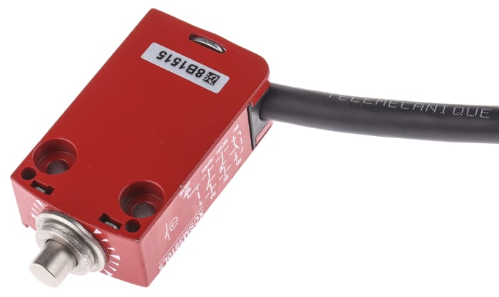 Telemecanique Sensors XCSM Series Plunger Limit Switch, 2NC/1NO, IP66, IP67, IP68, Metal Housing