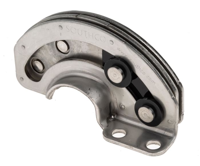 Bisagra oculta de giro libre Southco de Acero inoxidable, dimensiones 38.5mm x 76mm x 8.4mm