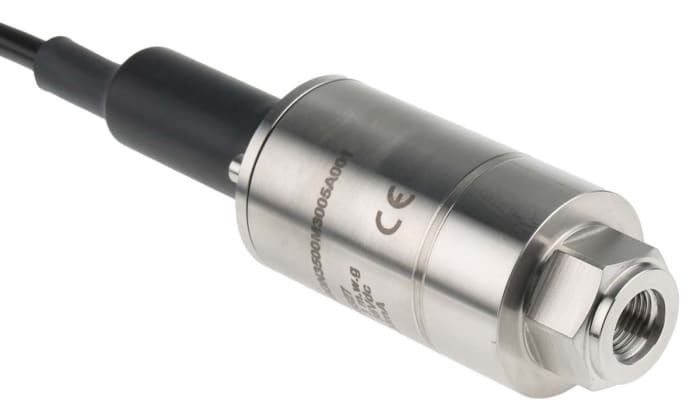 Gems Sensors Basınç Sensörü, Ölçüm Aleti, Maksimum Basınç: 350mbar, G1/4, 9 → 35 V dc, IP68