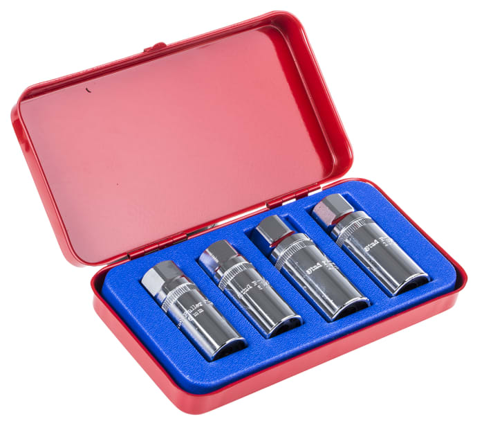 Extracteur de vis RS PRO 4 pièces Acier chrome vanadium