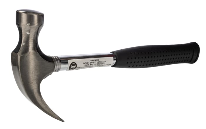 RS PRO | RS PRO Medium Carbon Steel Head Claw Hammer with Carbon