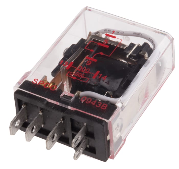 RS PRO | RS PRO PCB Power Relay, 24V ac Coil, 15A Switching Current ...