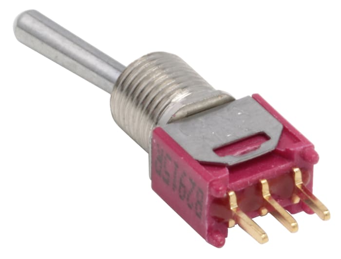 RS PRO Toggle Switch, PCB Mount, On-(On), SPDT, Through Hole Terminal