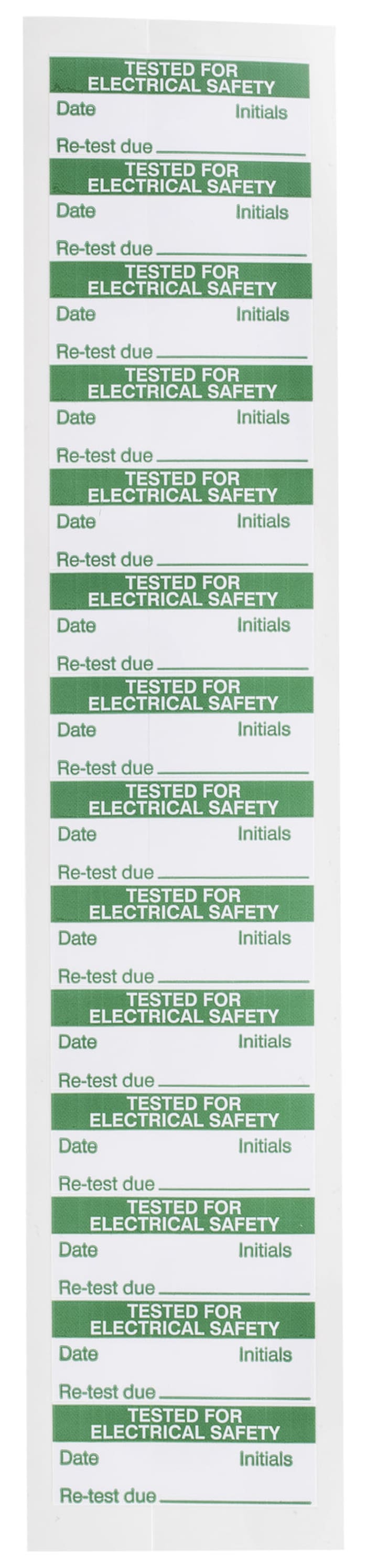RS PRO RS PRO Adhesive PrePrinted Adhesive LabelTested For